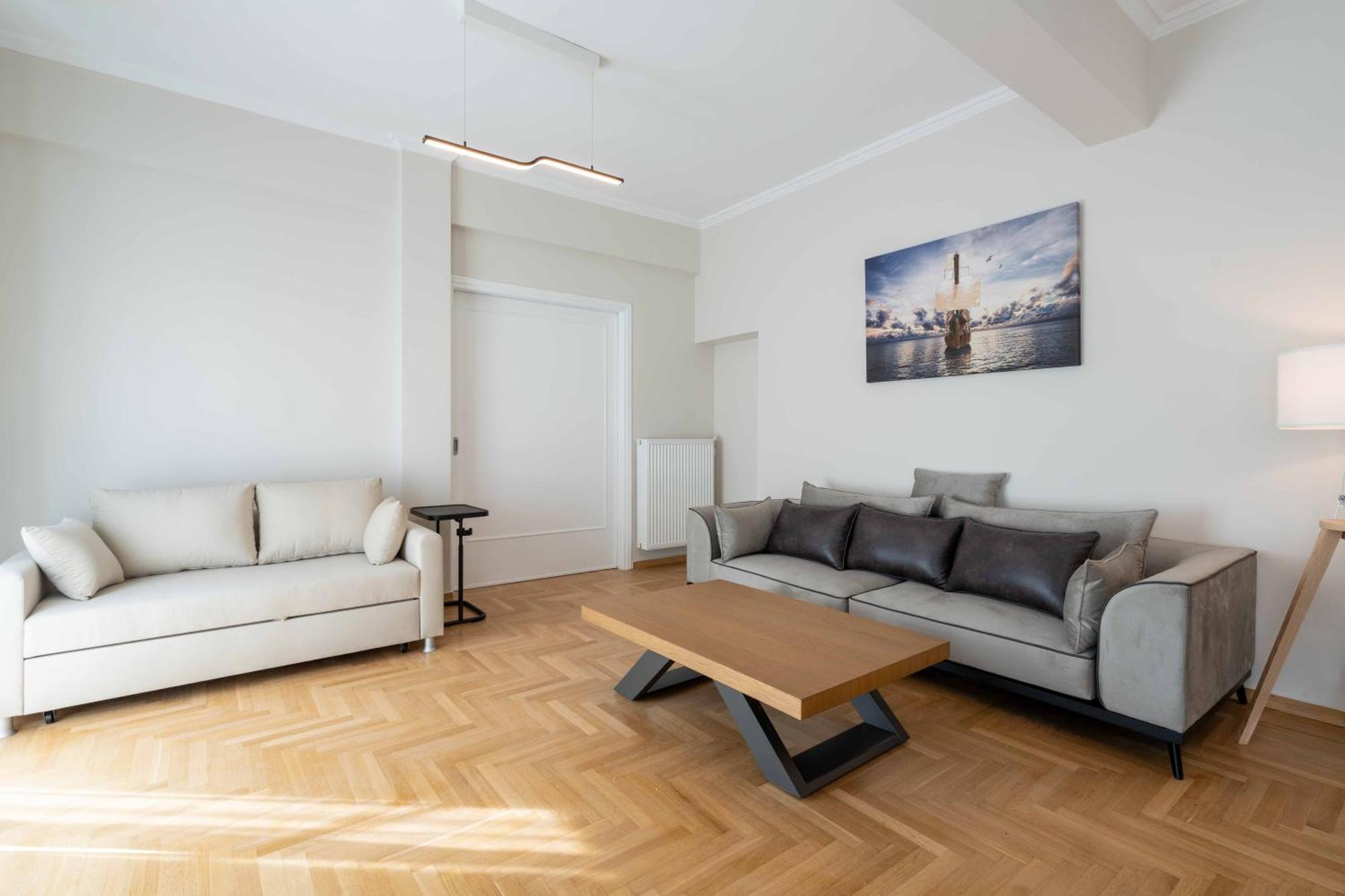 Corner Penthouse In Acropolis Apartment Athena Bagian luar foto